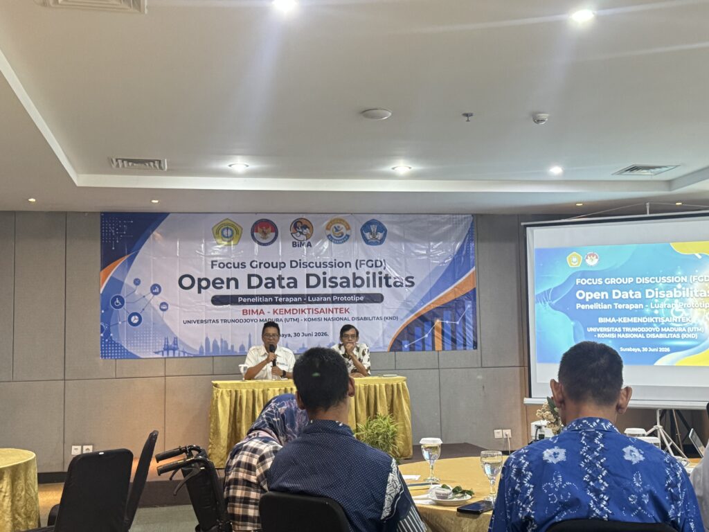 UTM Gandeng KND Gelar FGD Open Data Disabilitas, GADISku Hadir Sebagai Mitra Berbagi Pengalaman Lapangan